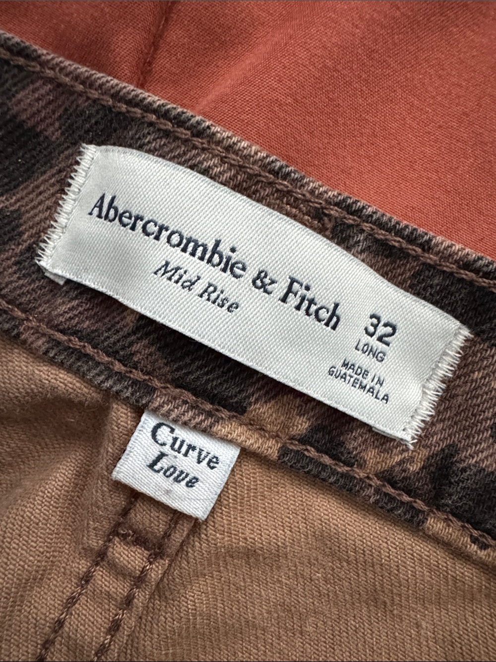 Abercrombie & Fitch Mid Rise Leopard Pants - Picture 3 of 3